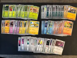 Pokemon Destined Rivals Bulk. 165 Card Lot For Master Set Collection. READ BELOW - Image 1