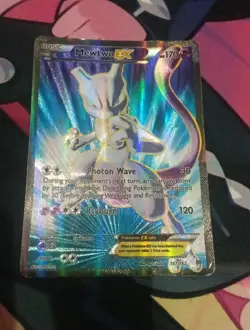 Pokemon TCG Mewtwo EX 157/162 XY Breakthrough English HP Card - Image 1