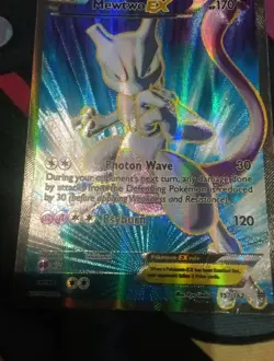 Pokemon TCG Mewtwo EX 157/162 XY Breakthrough English HP Card - Image 3