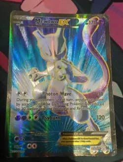 Pokemon TCG Mewtwo EX 157/162 XY Breakthrough English HP Card - Image 4