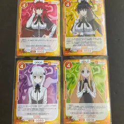 High School DXD Hero - SR card Lot! - 4 cards - Osica - Anime Japan Bikini Foil - Image 1