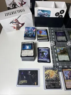 Magic MtG Final Fantasy 300+ Card Mixed Lot Full Art Foil Rares - Image 2