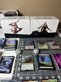Magic MtG Final Fantasy 300+ Card Mixed Lot Full Art Foil Rares - Image 4