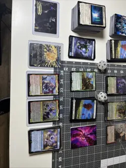 Magic MtG Final Fantasy 300+ Card Mixed Lot Full Art Foil Rares - Image 5