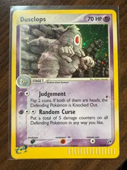 Dusclops 4/100 Holo Rare Ex Sandstorm Pokemon Card 2003 - Image 1