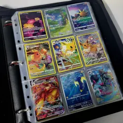 Huge Binder Collection Lot of 180 Pokemon Cards Mixed EX SV Holo Full Art LP/NM - Image 1