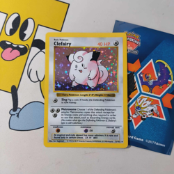 Pokemon Card WOTC Base Set Shadowless Rare Holo: Clefairy 5/102 - Image 1