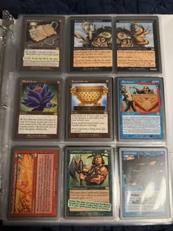 Magic the Gathering Unglued Complete Set 94 Cards includes tokens And Lands NM+ - Image 1