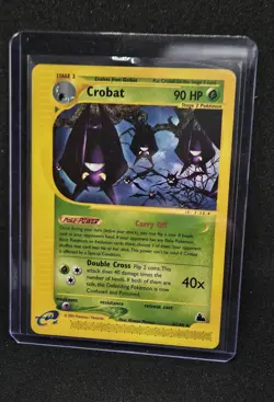 Pokemon TCG CCG Crobat 6/144 Skyridge Regular e-Card For e-Reader Near Mint - Image 1