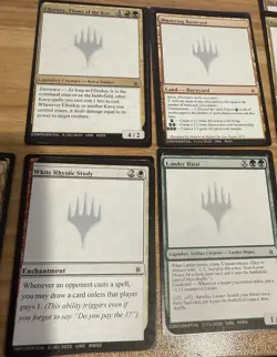 White Rhystic Study Un-Known Event Playtest Cards Regular Lot MTG - Image 3