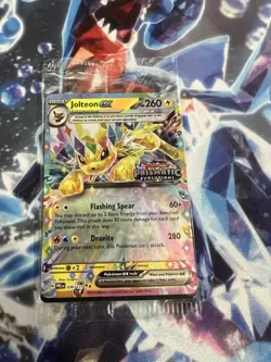 Jolteon ex 030/131 Prismatic Evolutions Promo Sealed Pokemon Trading Card Game - Image 1