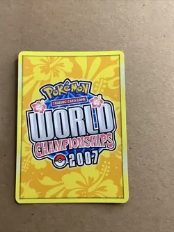 2007 World Championships Holon Mentor Pokemon Trainer Card 75/101 A-41 - Image 2