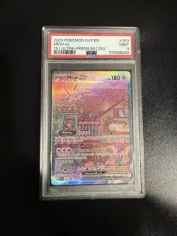 Pokemon Mew EX TCG 151 Promo Card SVP053 PSA 9 - Image 1