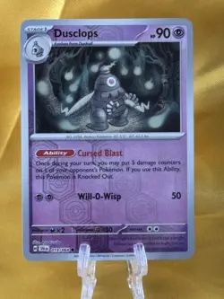 019/064 DUSCLOPS REVERSE HOLO SHROUDED FABLE POKEMON CARD - Image 1