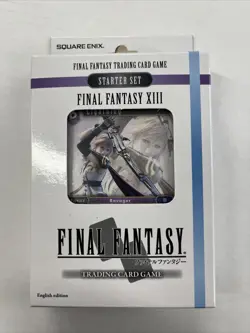 Final Fantasy Trading Card Game TCG Starter Deck Final Fantasy XIII English - Image 1
