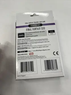 Final Fantasy Trading Card Game TCG Starter Deck Final Fantasy XIII English - Image 2