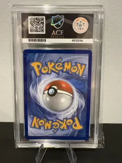 2016 Pikachu EX Full Art Black Star Promo XY124 ACE 8 Graded Pokemon Card - Image 2