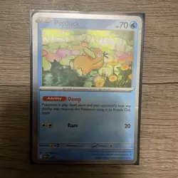 Psyduck 007 Black Star Promo Mega Evolution Pokemon TCG NEAR MINT Card - Image 1