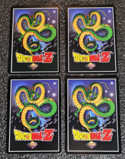 Limited Vegeta Saiyan Saga Starter Set Personality Lv1-3 HT DBZ CCG Score Cards - Image 3