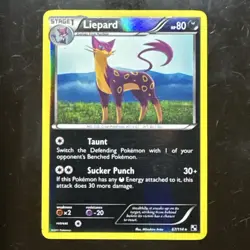 Liepard 67/114 Pokemon Black & White Base Set Reverse Holo Rare Card - Image 1