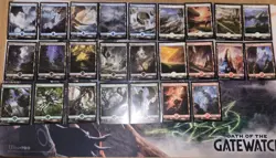 Battle For Zendikar BFZ x25 Full Art Land Set x1 Of Each Art - Magic MTG - Image 1