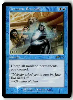 MTG Foil Dramatic Reversal - 30th Anniversary Promos Moderately Played English - Image 1