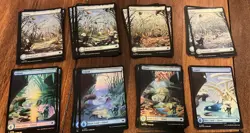 MTG Bloomburrow Seasons FA Lands X20 ✨FOIL✨ Island Mountain Plains Swamp Forest - Image 2