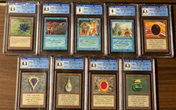 Collectors Edition MTG Magic the Gathering Complete Set Black Lotus All CGC - Image 2