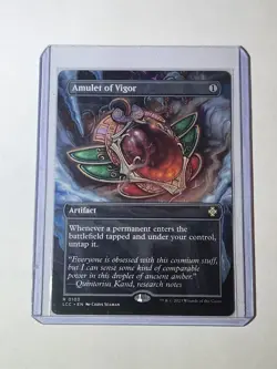 Amulet of Vigor (Borderless) [Near Mint] [Non-foil] - Image 1