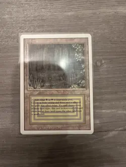 MTG Bayou Revised Edition Regular Rare Dual Land - Image 1