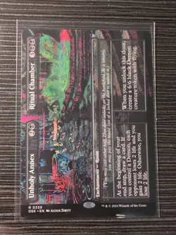 Unholy Annex Ritual Chamber (Borderless) Duskmourn: House of Horror Regular - Image 1