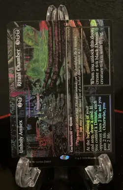 Unholy Annex Ritual Chamber 0339 Borderless Non-Foil Duskmourn DSK MTG Magic - Image 1