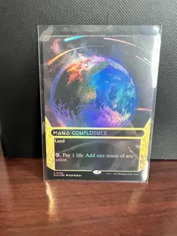 MTG - Edge of Eternities - Mana Confluence (Borderless) #0025 - Near Mint Foil - Image 1