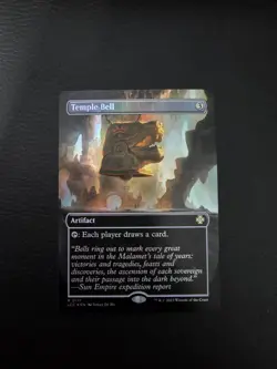 Temple Bell (Borderless) Commander: the Lost Caverns of Ixalan Foil MTG NM Magic - Image 1