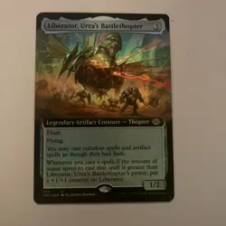 Liberator, Urza's Battlethopter (Extended Art) the Brothers' War Foil - Image 1
