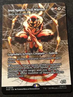 Iron Spider, Civil Warrior - Borderless - Eternal Legal - MAR - EN - NM - 0039 - Image 1