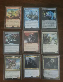 *SALE* Magic the Gathering Legendary 9 card lot MTG Foils Near Mint New - Image 1