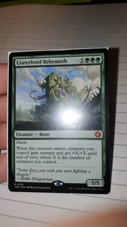 Craterhoof Behemoth Tarkir: Dragonstorm Regular | Near Mint - Image 1