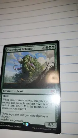 Craterhoof Behemoth Tarkir: Dragonstorm Regular | Near Mint - Image 4