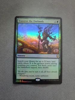 Traverse the Outlands Commander Legends: Battle for Baldur's Gate Foil - Image 1