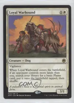 Loyal Warhound Magic: Adventures in the Forgotten Realms AFR #023 - Image 1