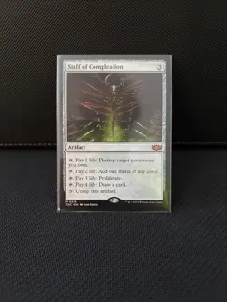 Staff of Compleation Commander: Tarkir: Dragonstorm Regular - Image 2