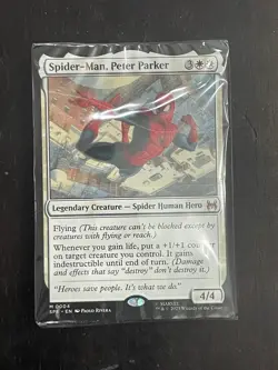 Magic The Gathering Marvel's Spider-Man 30 Card White Welcome Deck New Sealed - Image 1