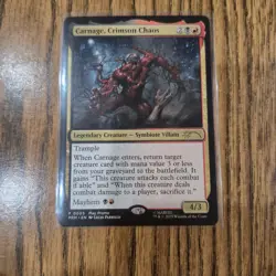 MTG Spider-Man Carnage, Crimson Chaos - Promo - Alternate Art MAGIC - Image 1