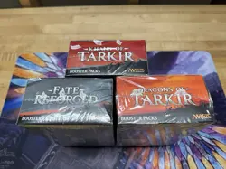 MTG Kahns Block!! FULL SET of 3 booster boxes KTK-FRF-DTK - Image 3
