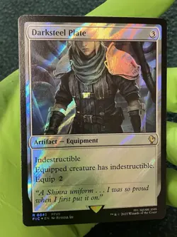 Darksteel Plate Surge Foil x1 #342 - Final Fantasy Cloud - Limited Edition - Image 1