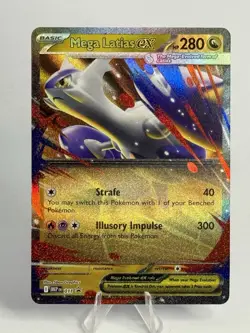Pokemon Mega Latias ex MEP 011 Exclusive Promo Mega Latias Ex - Image 1