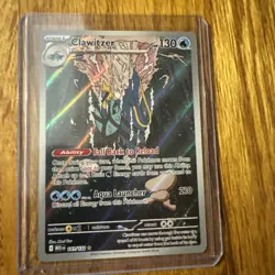 Clawitzer 141/132 Illustration Rare Pokemon Mega Evolution NM - Image 1