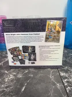 Pokemon TCG ETB Paldean Fates Elite Trainer Box New Sealed - Image 2