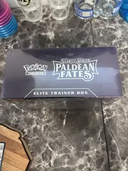 Pokemon TCG ETB Paldean Fates Elite Trainer Box New Sealed - Image 3